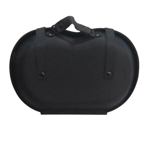 Travel Bra Bag-The Brag Company-Black with White Lace-Hardshell Case. - Picture 7 of 12